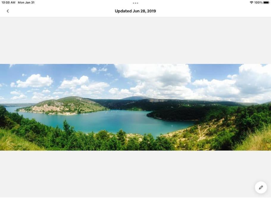 Petit Coin De Paradis En Provence Aups Esterno foto